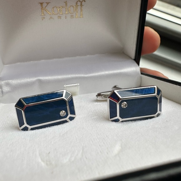 Korloff Paris 10K Plated Gold Cufflinks